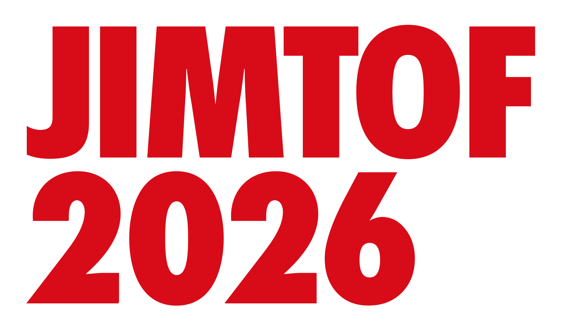 JIMTOF 2026 公式ロゴ JIMTOF 2026 公式ロゴ